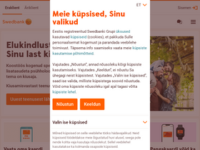 'swedbank.ee' screenshot