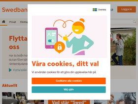 'swedbank.se' screenshot