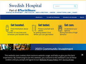 'swedishcovenant.org' screenshot