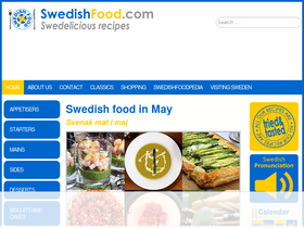 'swedishfood.com' screenshot