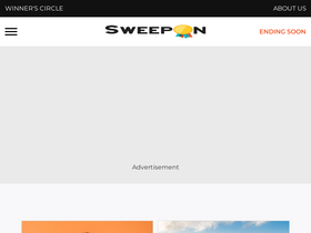 'sweepon.com' screenshot