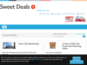 'sweetdeals.com' screenshot