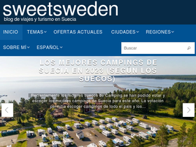 'sweetsweden.com' screenshot
