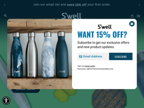 'swell.com' screenshot