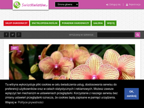 'swiatkwiatow.pl' screenshot
