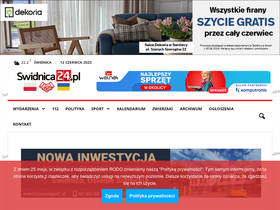 'swidnica24.pl' screenshot