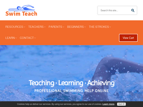 'swim-teach.com' screenshot