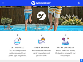 'swimmingpool.com' screenshot