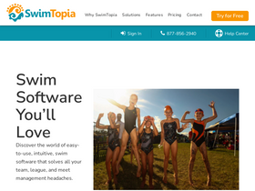 'swimtopia.com' screenshot