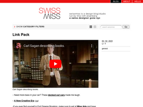 'swiss-miss.com' screenshot