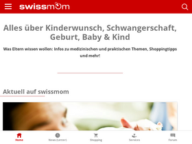 'swissmom.ch' screenshot
