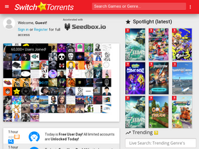 'switch-torrents.com' screenshot