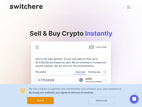 'switchere.com' screenshot