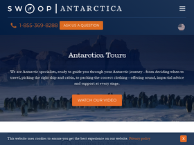 'swoop-antarctica.com' screenshot
