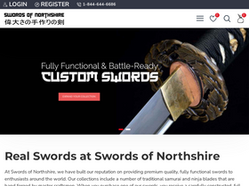'swordsofnorthshire.com' screenshot