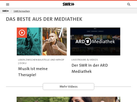 'swrfernsehen.de' screenshot