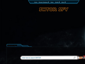 'swtor-spy.com' screenshot