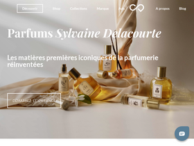'sylvaine-delacourte.com' screenshot