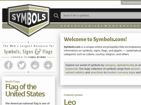 'symbols.com' screenshot