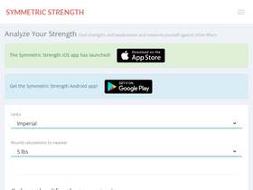 'symmetricstrength.com' screenshot