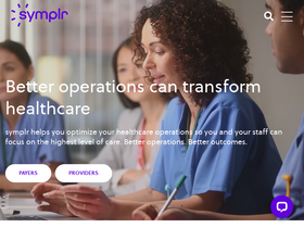 'symplr.com' screenshot