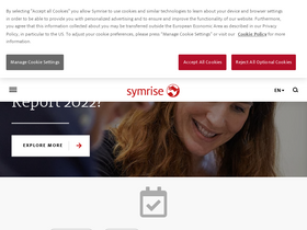 'symrise.com' screenshot