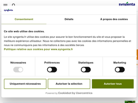 'syngenta.fr' screenshot