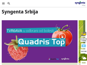 'syngenta.rs' screenshot