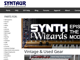 'syntaur.com' screenshot