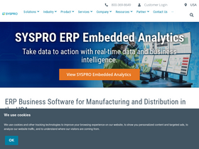 'syspro.com' screenshot