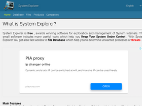 'systemexplorer.net' screenshot