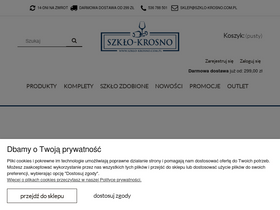 'szklo-krosno.com.pl' screenshot