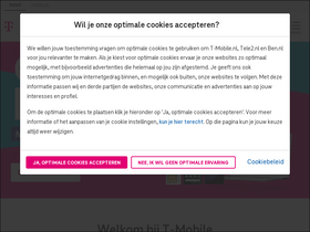 't-mobile.nl' screenshot