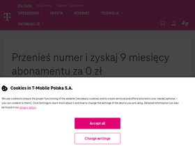 't-mobile.pl' screenshot