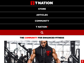 't-nation.com' screenshot