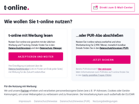 't-online.de' screenshot
