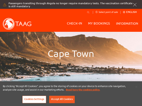 'taag.com' screenshot
