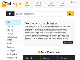 'tableagent.com' screenshot