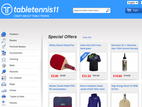 'tabletennis11.com' screenshot