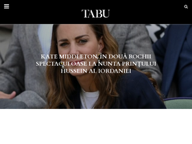 'tabu.ro' screenshot