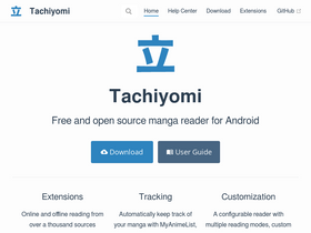 'tachiyomi.org' screenshot