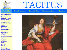 'tacitus.nu' screenshot