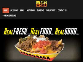 'tacocasatexas.com' screenshot