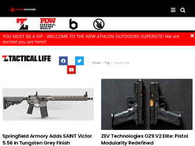 'tactical-life.com' screenshot