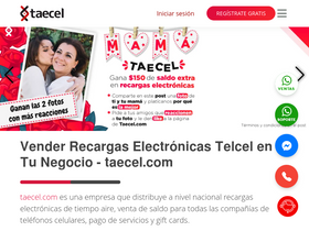 'taecel.com' screenshot