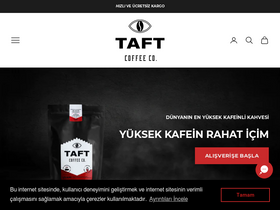 'taftcoffee.com' screenshot