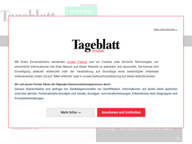 'tageblatt.lu' screenshot