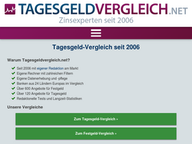 'tagesgeldvergleich.net' screenshot
