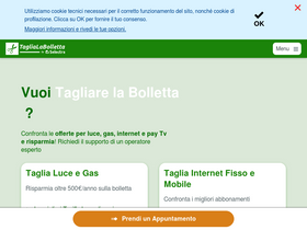 'taglialabolletta.it' screenshot