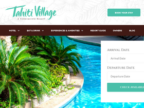'tahitivillage.com' screenshot